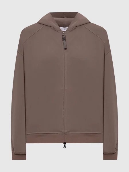 Спортивна куртка Brunello Cucinelli коричнева