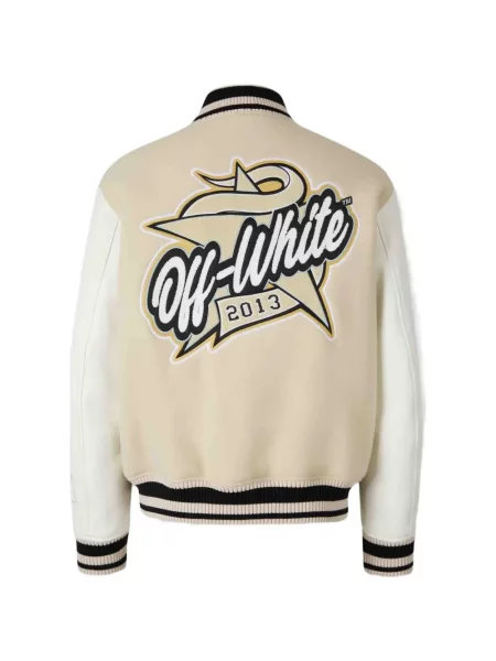 Geacă bomber Off-white alb