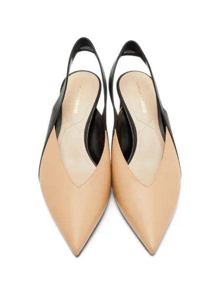 Pantofi cu toc Nicholas Kirkwood cu vârf ascuţit slingback