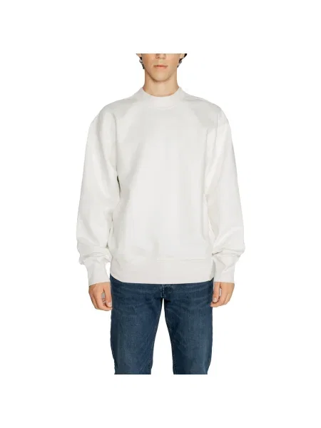 Geacă de blugi Calvin Klein Jeans alb