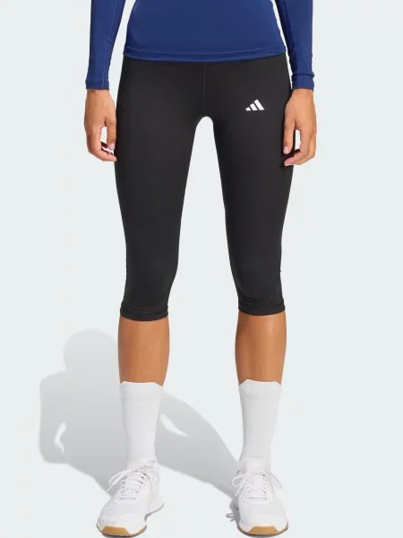 ADIDAS PERFORMANCE Sportske hlače noćno plava / crna bijela