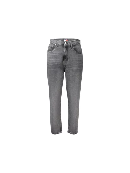 Jeansy straight leg Tommy Hilfiger czarne