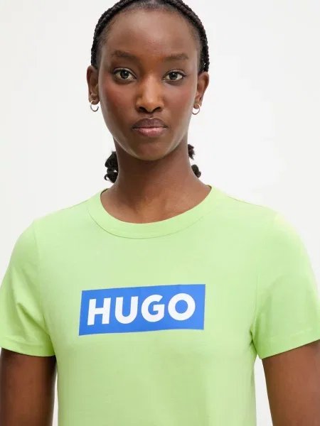 HUGO Blue футболка basic Classic Tee_B синя