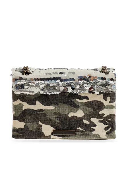 Чанта Kurt Geiger London с ресни зелено