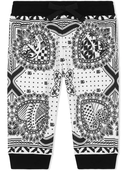 Spodnie dziecięce Dolce And Gabbana białe