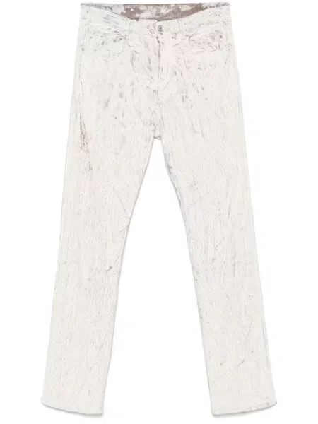 Kalhoty Rick Owens bílé