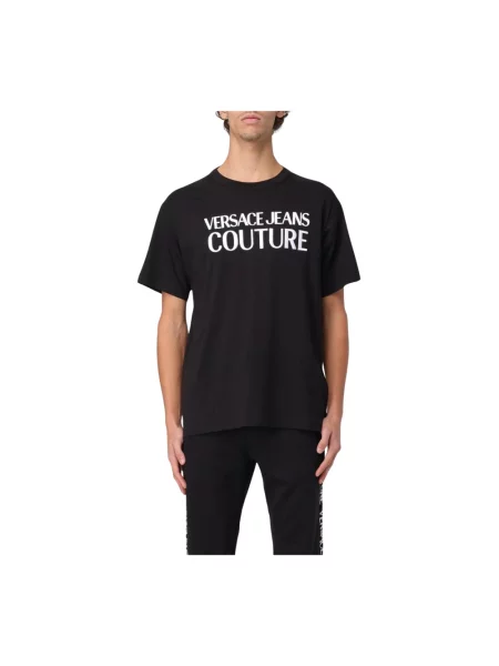 Koszulka Versace Jeans Couture czarna