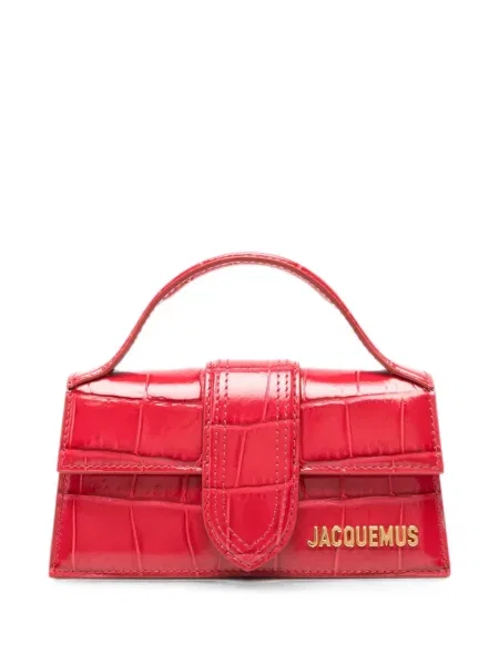 Geantă Jacquemus din piele roșu