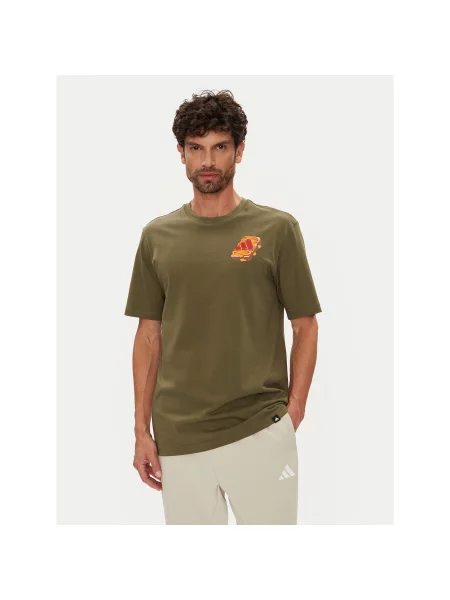 Adidas Majica Food Peanut Butter & Jelly Graphic khaki