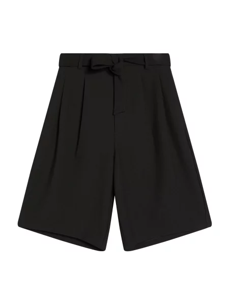 Bershka Pantaloni cutați negru