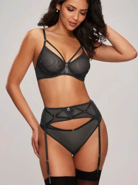 LASCANA Tanga negru
