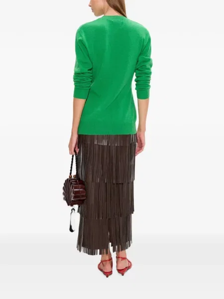 Cardigan Simon Miller asimetric verde