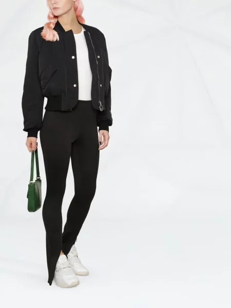 Siuvinėtos leginsai Calvin Klein juoda