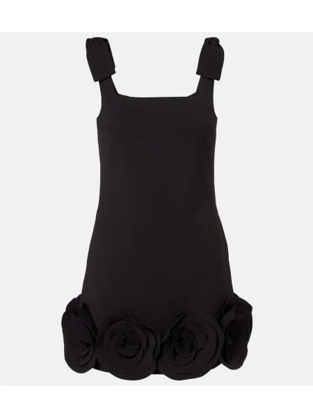 Rochie Self-portrait cu model floral negru