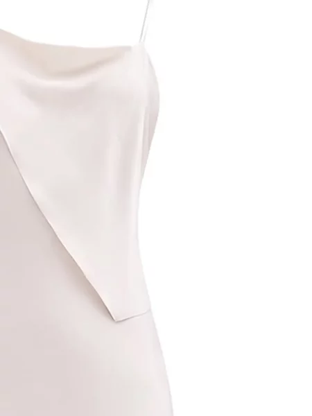 Rochie Ann Demeulemeester de costum roz