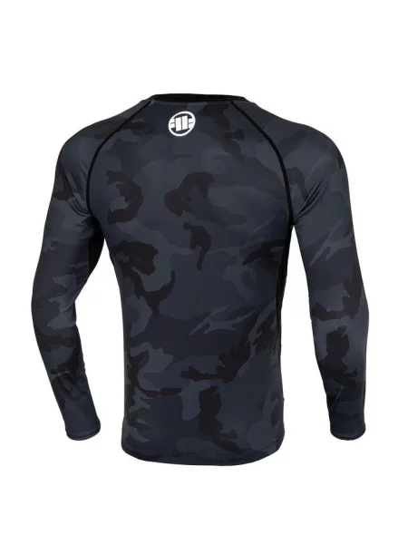 Longsleeve Pitbull Rashguard ADCC Camo czarna