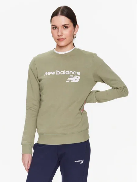 New Balance Bluză Classic Core verde