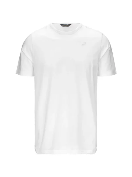 Tricou K-way cu autograf alb