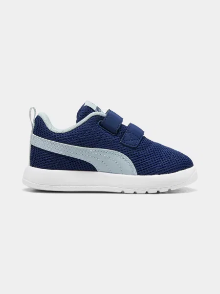 Дитячі Кеди низькі PUMA Courtflex V3 Mesh Inf комбінований верх синій
