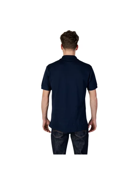 Koszulka polo Lacoste w miejskim stylu niebieska