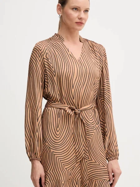 Сукня з Marc Aurel mini oversize коричневий