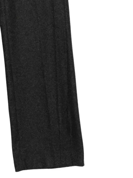Pantaloni Luisa Cerano de flanelă gri