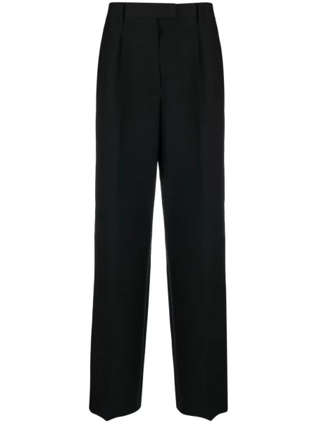 Pantaloni Prada de mohair negru