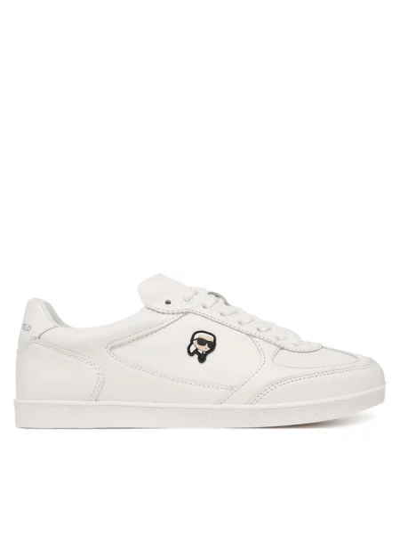 Sneakersy KARL LAGERFELD białe