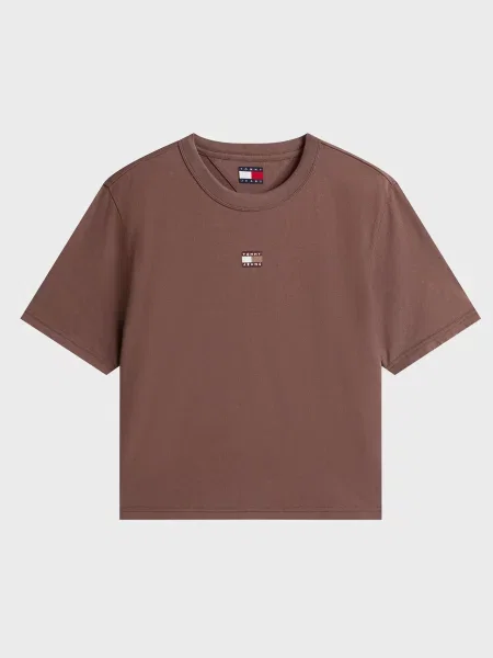 Футболка Tommy Jeans коричнева