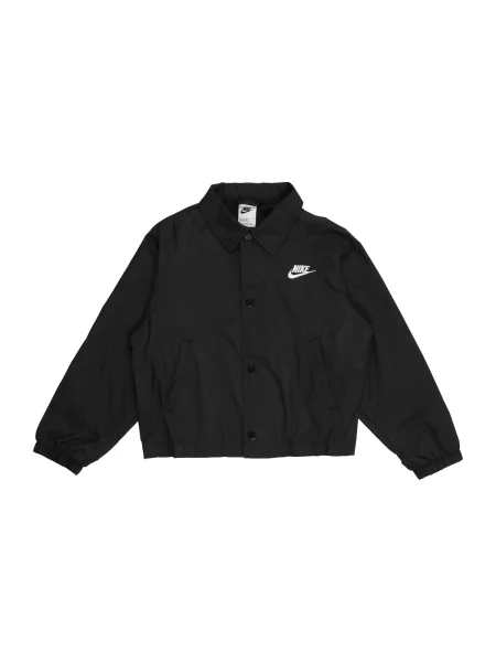 Nike Sportswear Φθινοπωρινό και ανοιξιάτικο μπουφάν CLUB' μαύρο