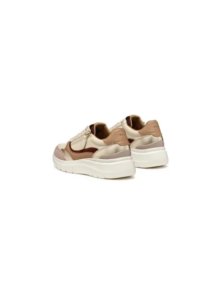 Sneakerși Geox bej