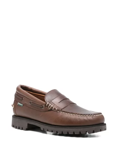 Pantofi loafer Sebago din piele maro