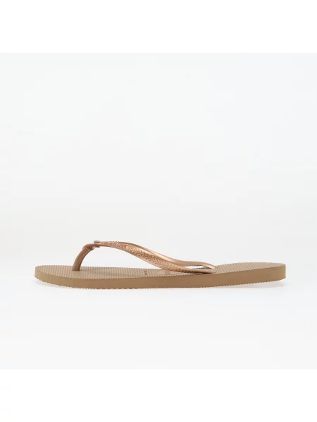 Джапанки Havaianas SLIM златисто розово