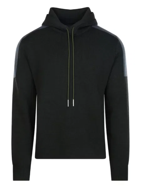 Majica s kapuljačom Aztech Mountain crna