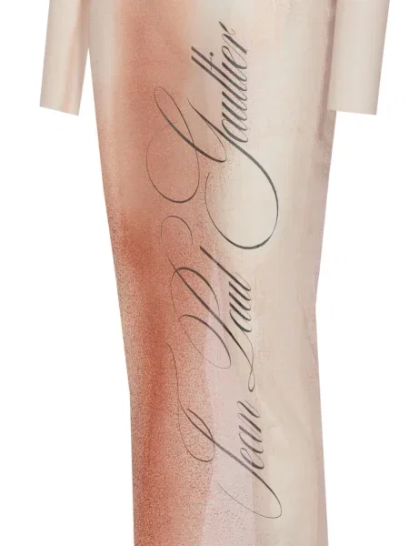 Rochie maxi Jean Paul Gaultier plasă lungă de costum