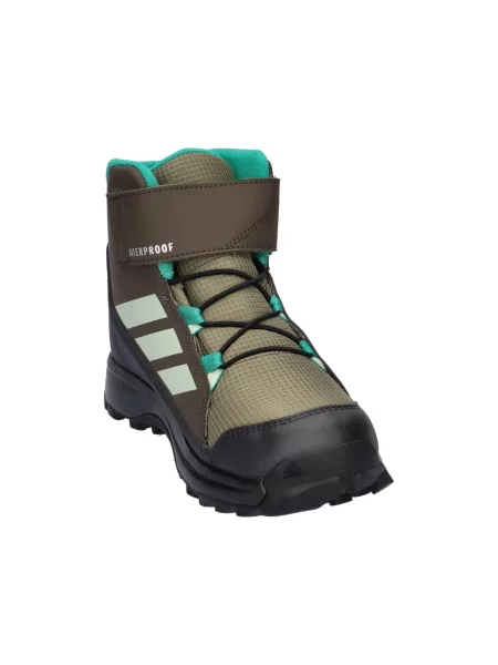 Buty trekkingowe dla dzieci adidas Terrex Snow CF Climawarm zielone