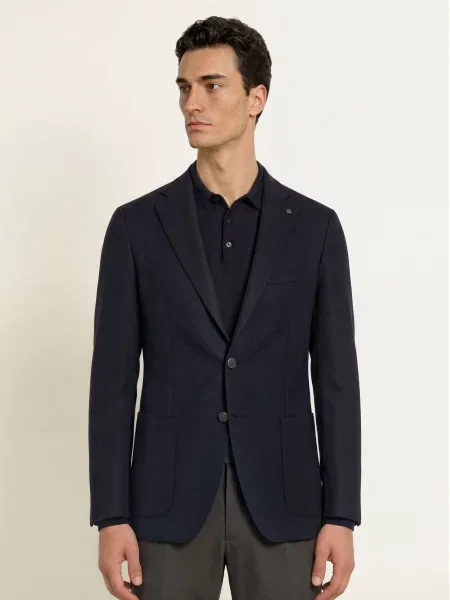 Tagliatore Sako Extra Slim Fit tmavě modrá