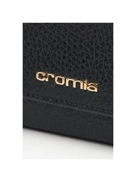 Кожаный кошелек Cromia черный