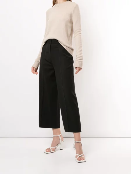 Kašmyro megztinis Proenza Schouler raglano rankovė ruda
