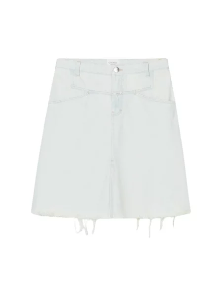 Spódnica jeansowa Closed do kolan niebieska