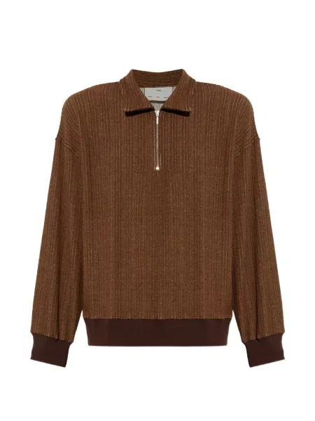 Tricou polo Song For The Mute tricotate maro