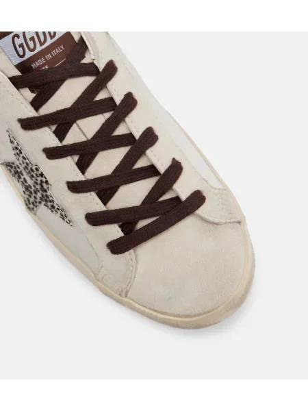 Sneakerși Golden Goose din piele alb