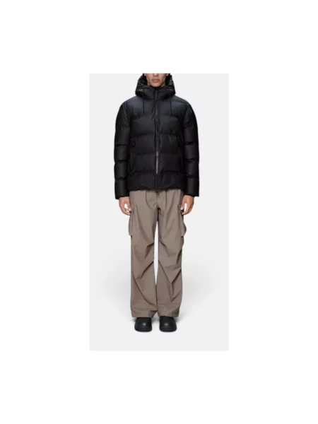 Rains kurtka Jackets zimowa czarny