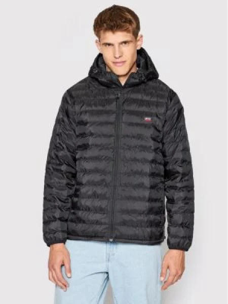 Пухено яке Levi's® черно
