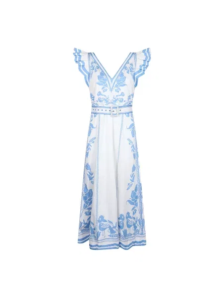 Sukienka maxi Scarlett Poppies biała