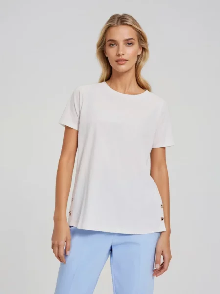 Tricou Marisse alb