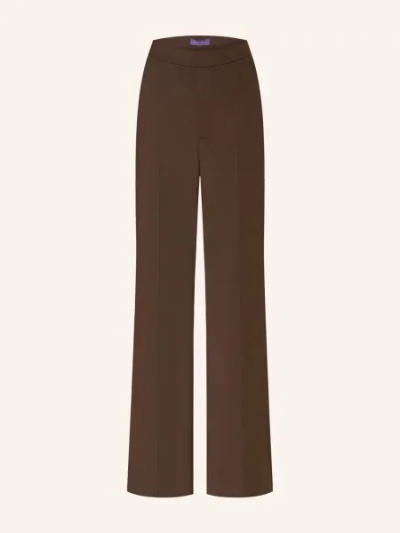 Ralph Lauren Collection Marlene Kalhoty Dean tmavě hnědá
