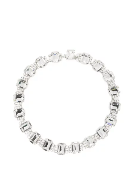 Colier N°21 de cristal argintiu