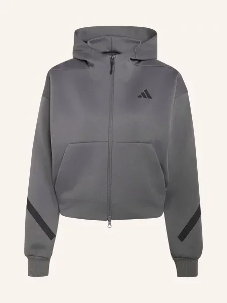 Adidas Mikina Z.N.E. tmavě šedá