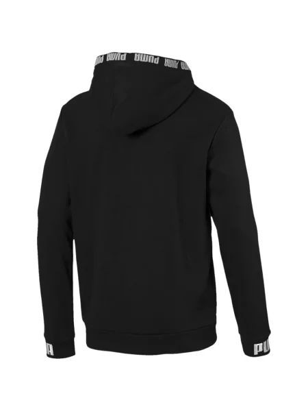 Hanorac cu glugă Puma cu imagine negru